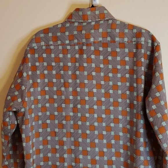 Kmart Men's Green and Brown Top - Picture 3 of 7